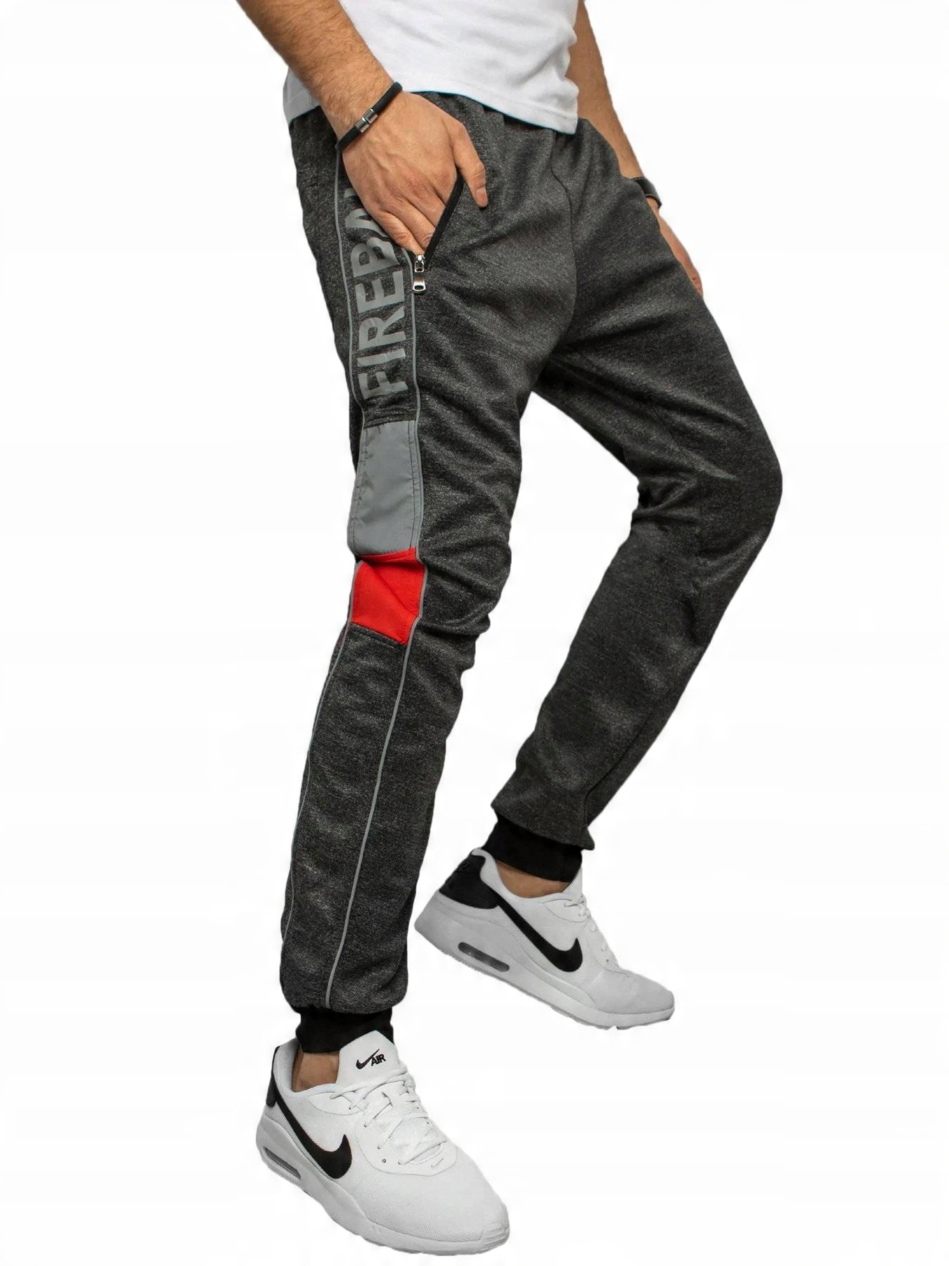 

Męskie Spodnie Dresowe Typu Jogger ux3045 - XL