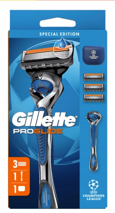 Strojkem Gillette Proglide Special Edition rukojeť 3 náplně