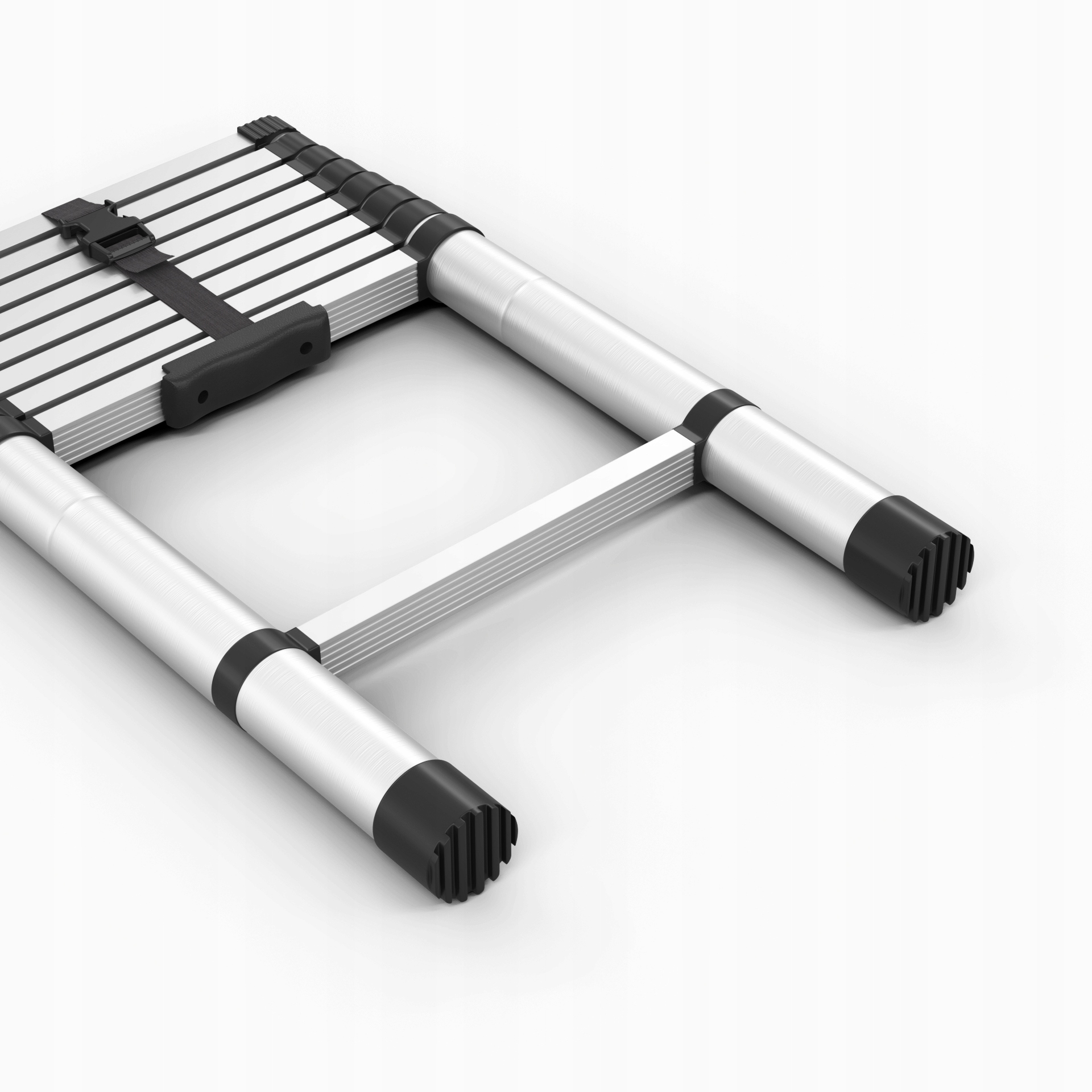 DRABINA TELESKOPOWA ALUMINIOWA PRZYSTAWNA SKŁADANA 2,6M 9 SZCZEBLI TOOLBEST Marka inna