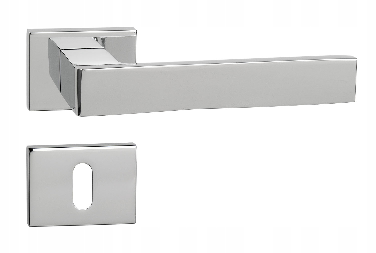 italská klika Spigola MI chrom rozety Wk