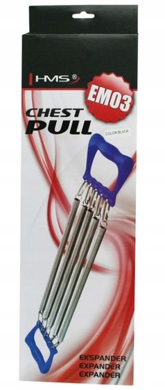 EKSPANDER DO ĆWICZEŃ METALOWY 5 SPRĘŻYN HMS EM03 Marka HMS