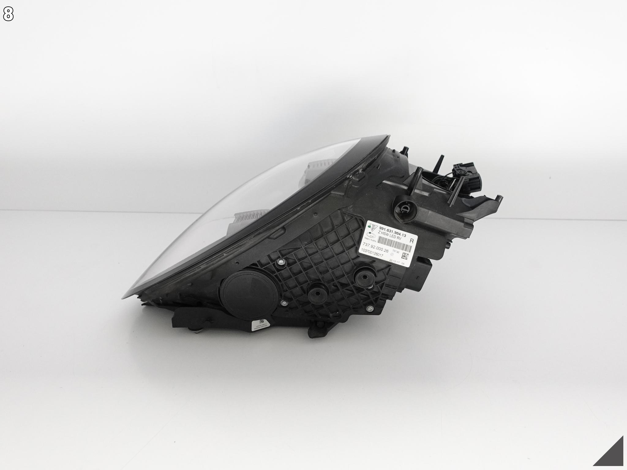 PORSCHE 991 LIFT MK2 GT3 FULL LED light BLACK R