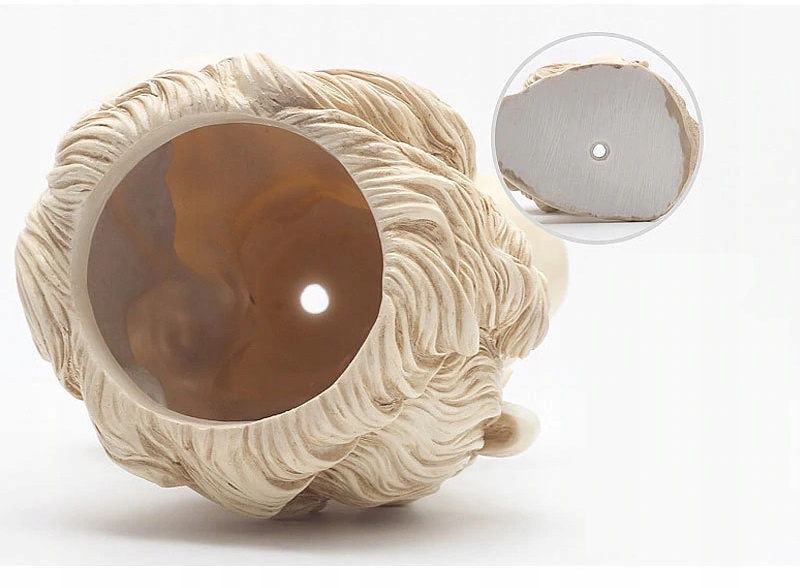 Donica,osłonka głowa Kolor biały