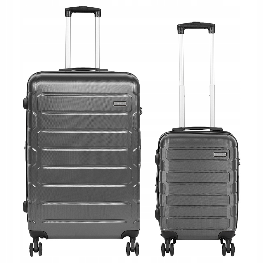 KMOPLET DWÓCH WALIZEK POSZERZANYCH DUŻA I MAŁA KABINÓWKA DO SAMOLOTU