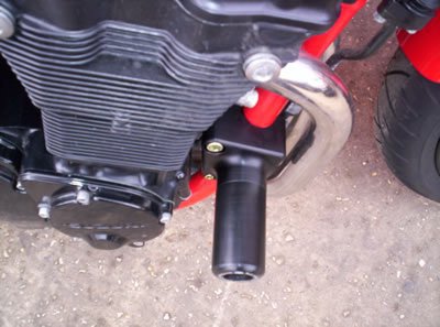 Crashpady Classic Rg Racing Suzuki Bandit 650 06 Čierne