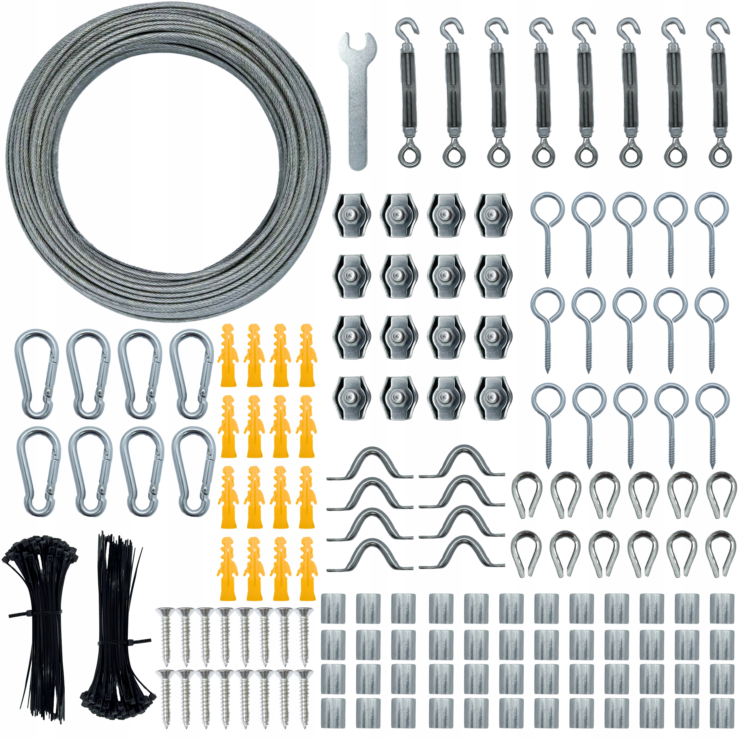Lanko Ocelové Pozinkované Nerezové Odolné Silné Pvc 60 M 2 MM 156 V 1