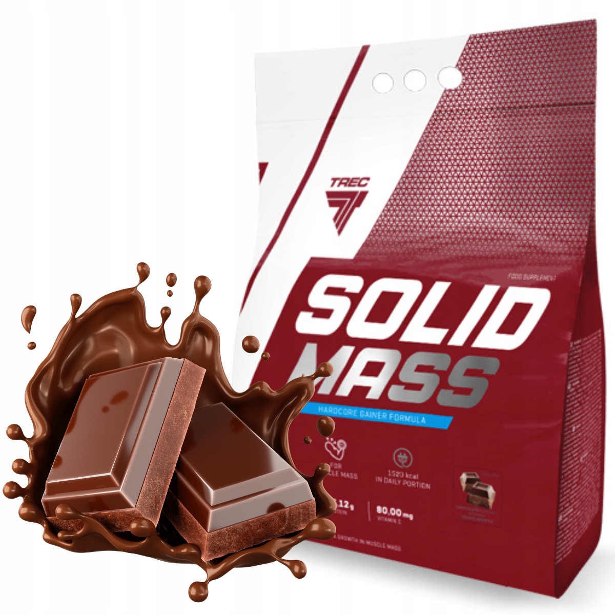 Trec Solid Mass 5800g Mutant XXL Gainer Bílkoviny| Čokoláda
