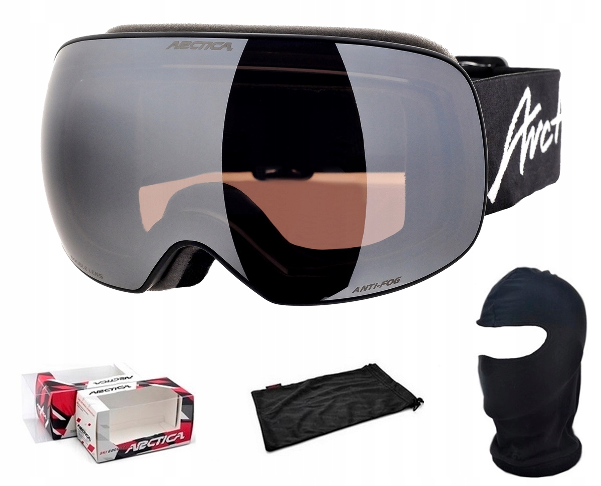 Arctica Lyžařské Brýle G-119 Nepárové Dvojité Sklo Zrcadlo Kat. 3