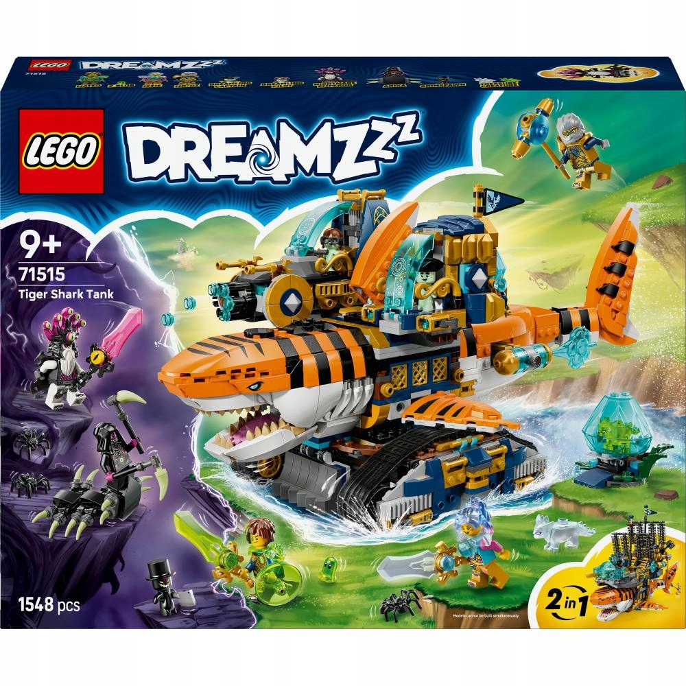 Lego DREAMZzz Žraločí tank tygrů 71515