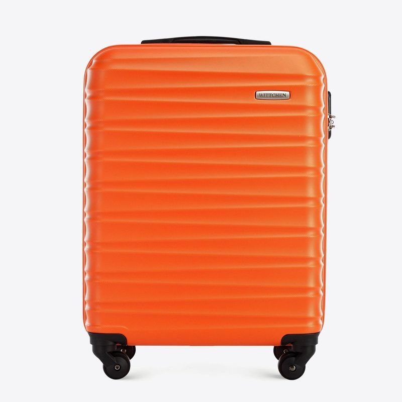 Příruční Kufr Abs Wittchen Groove Line 56-3A-311-55 Oranžová