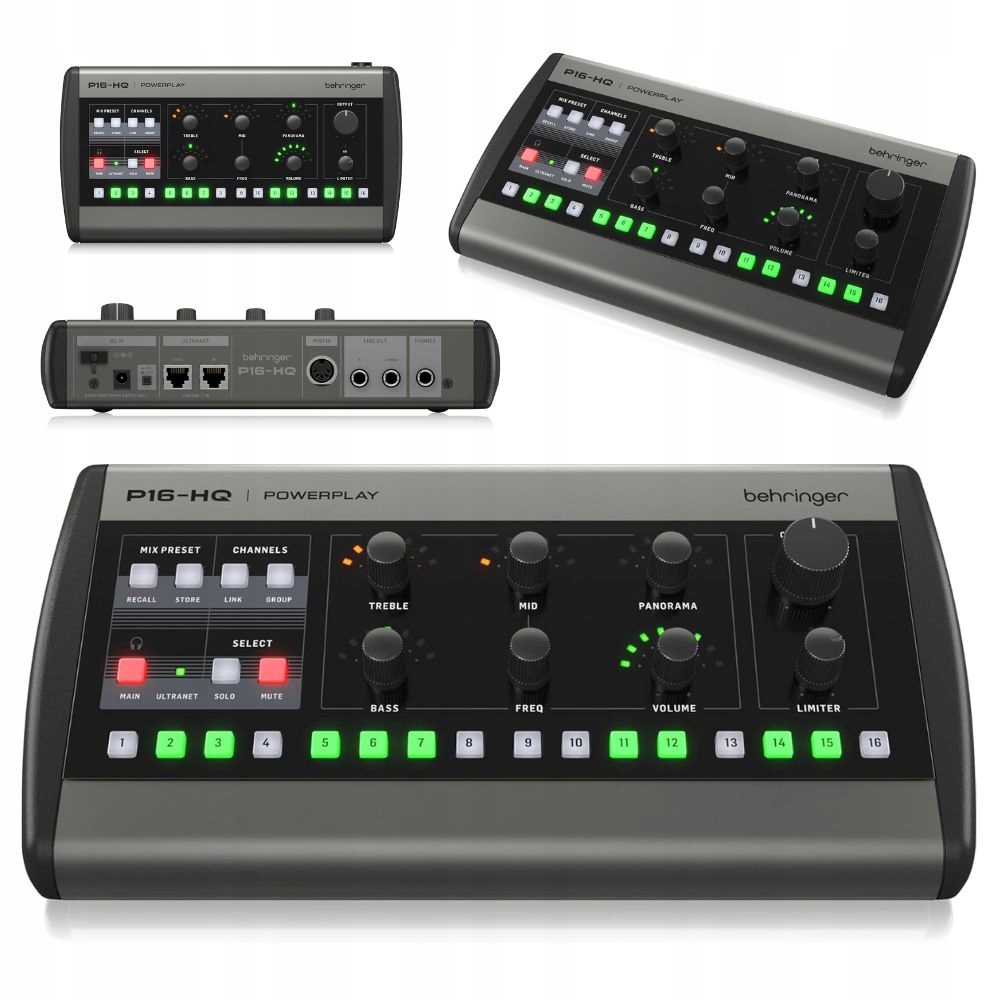 Digitální Mixér Behringer P16-HQ Powerplay, Mixér Osobního Poslechu