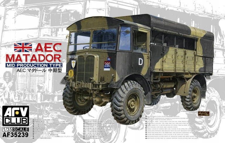 Aec Matador Mid production 1:35 Afv Club 35239