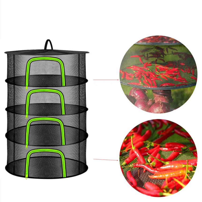 Suszarka Do Suszenia Ziół Wisząca Siatka Składana Długość 80 cm