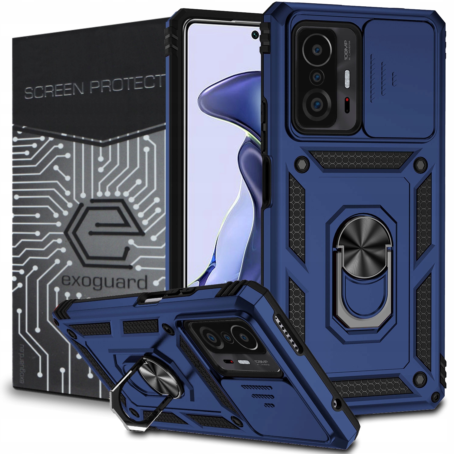 

Etui Pancerne Case+szkło do Xiaomi 11T 11T Pro