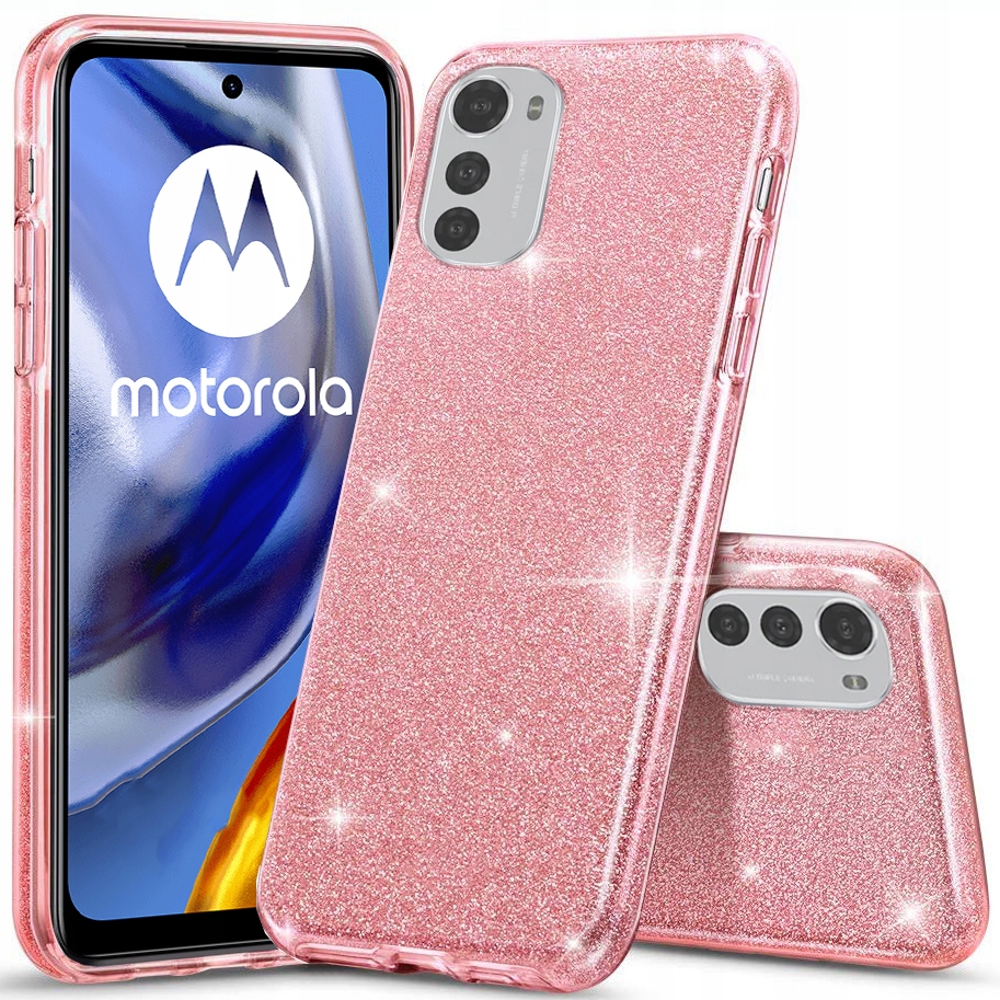 

Etui do Motorola Moto E32 E32s Brokat Szkło