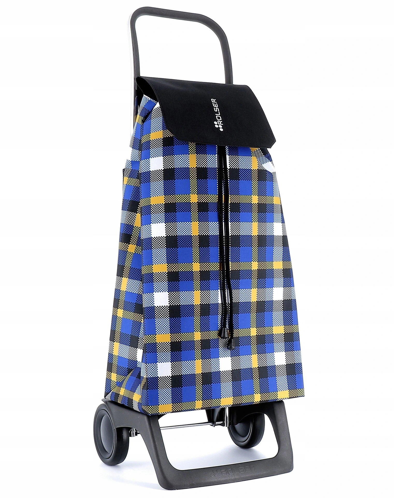 Rolser Jet Scottish Joy nákupní taška na kolečkách, černá