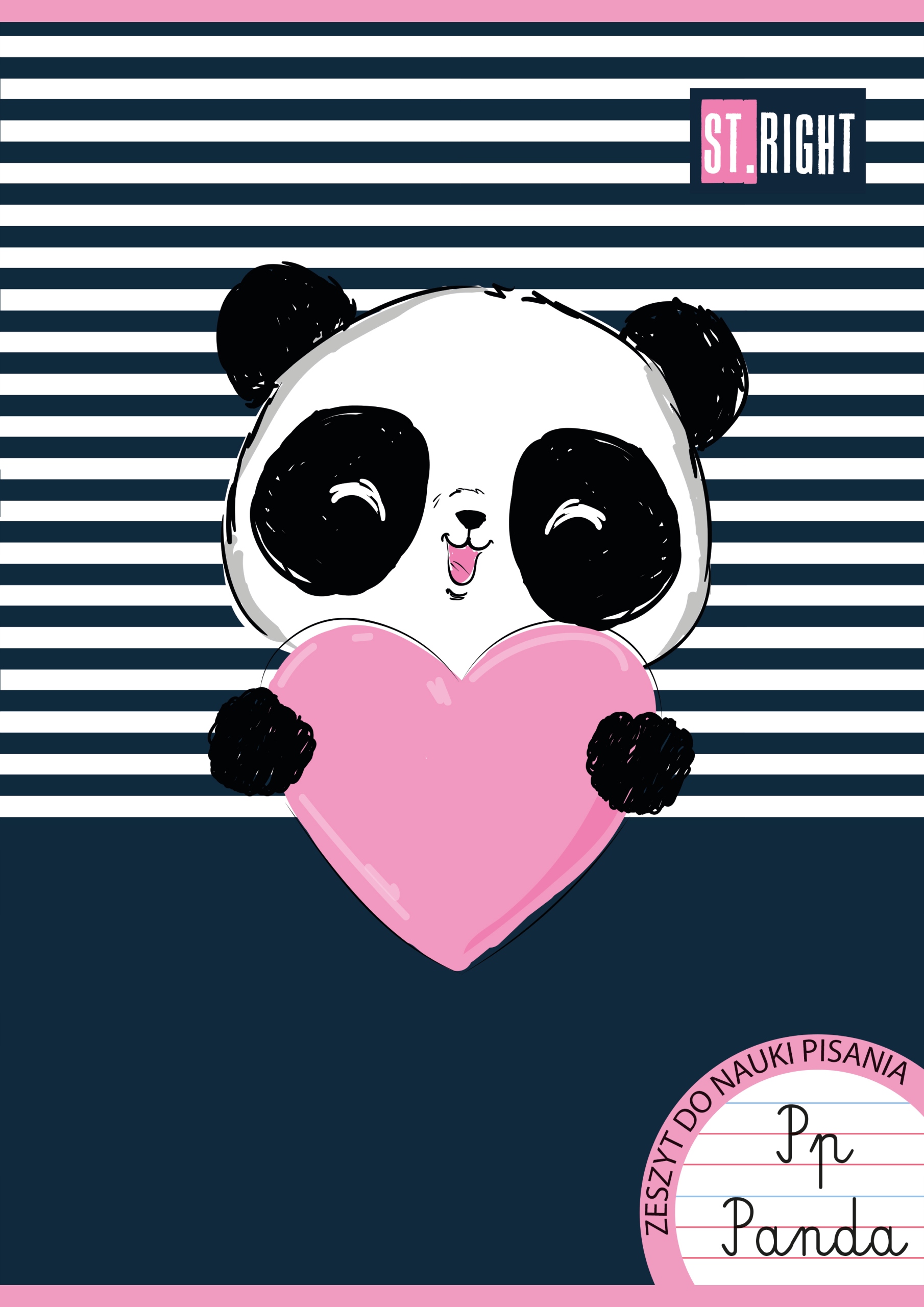 Zeszyt do nauki pisania A4/32 linia kolor UNIPAP