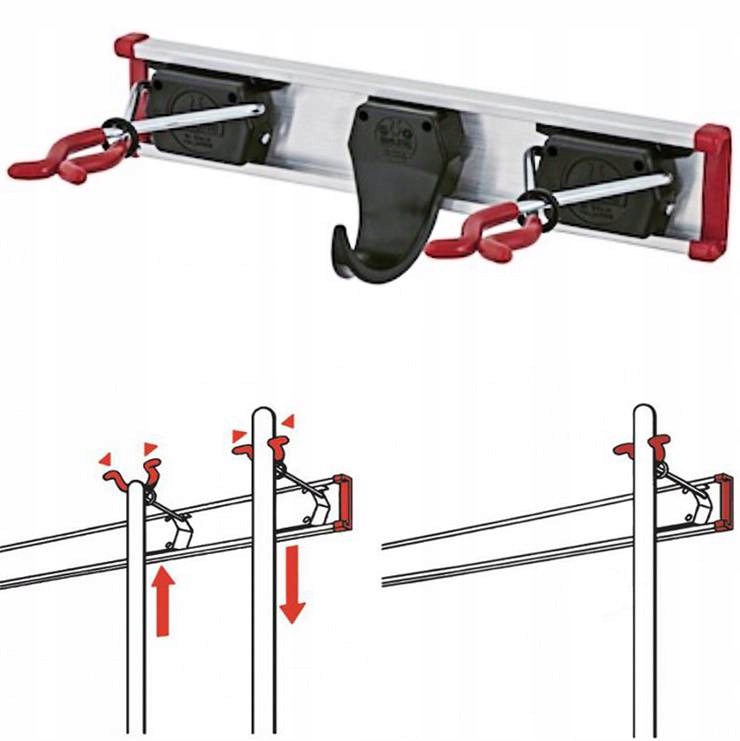 

Bruns Wieszak Organizer Narzędzia Ogrodowe 3X 30CM