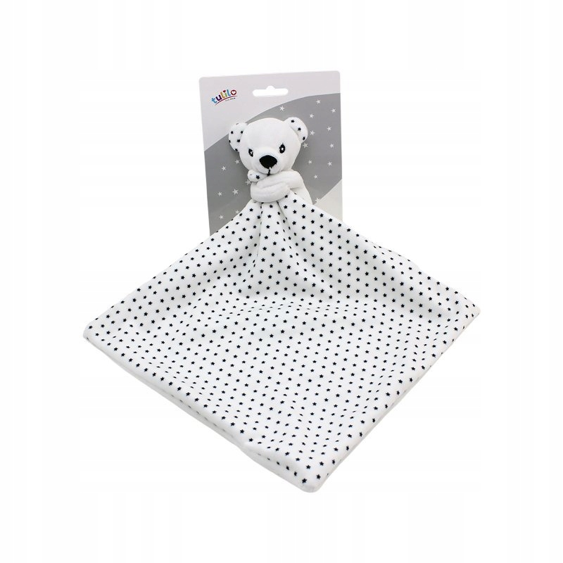 

Miluś miś cz/b 25cm Przytulanka dla niemowlaka