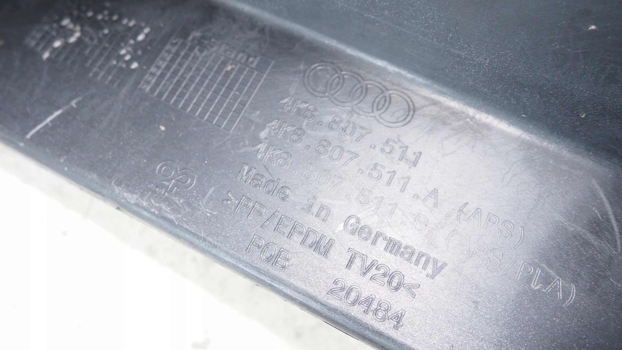 Audi A7 C8 4K8 bumper rear part rear 4K8807511
