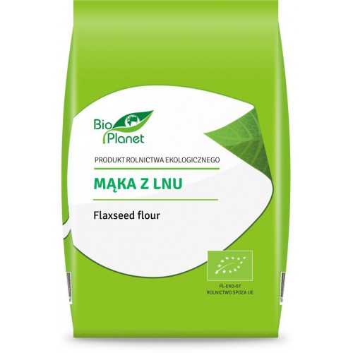 Mąka z lnu EKO 400g Bio Planet