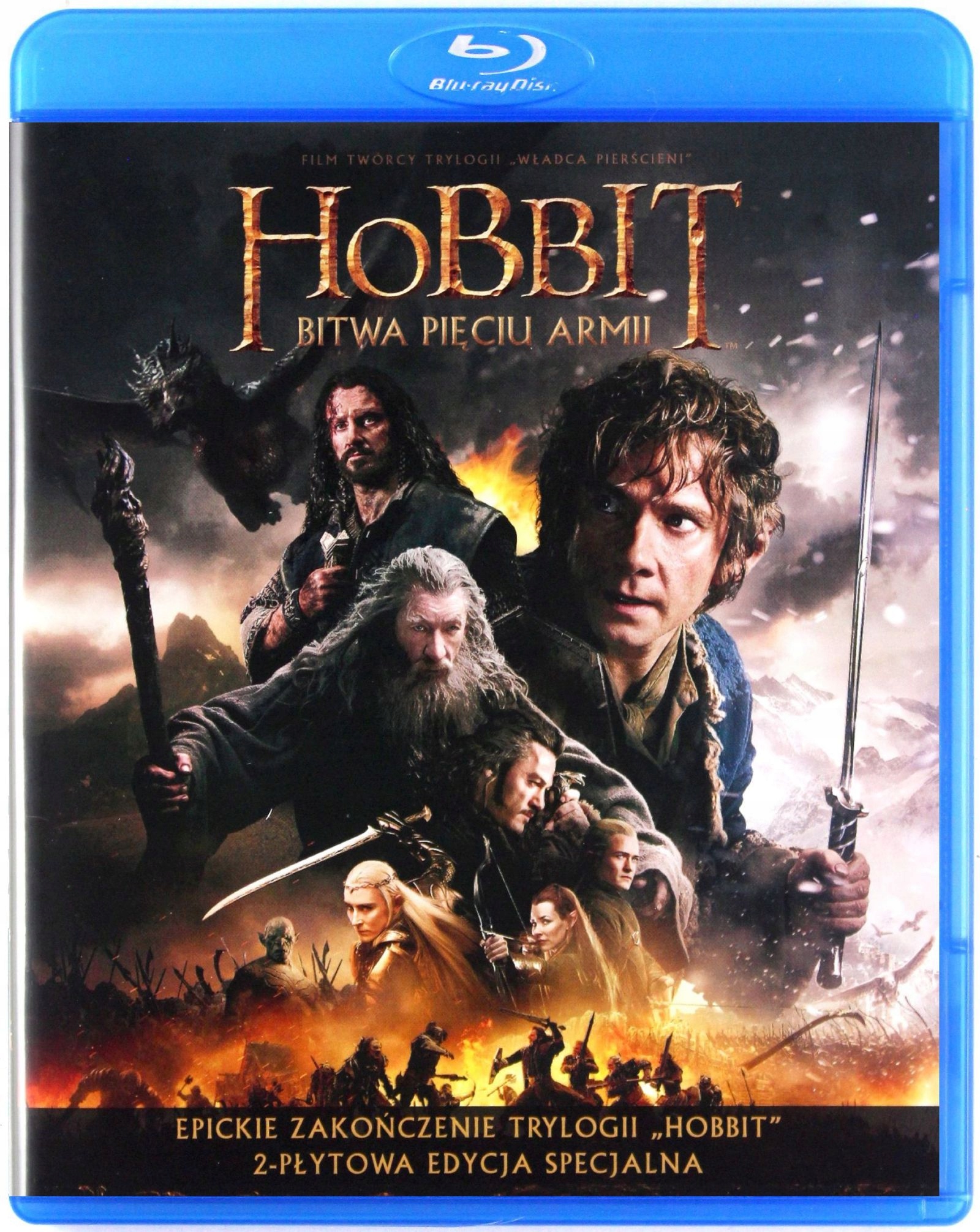 Hobbit: Bitwa Pięciu Armii (2BLU-RAY)