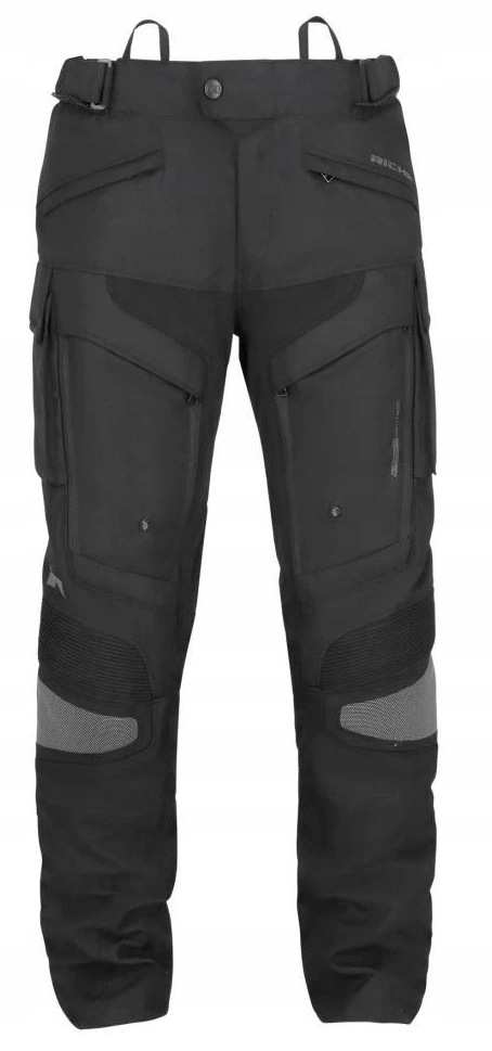 Richa Infinity II Adventure Lady Black Dámske Motocyklové Nohavice Čierne