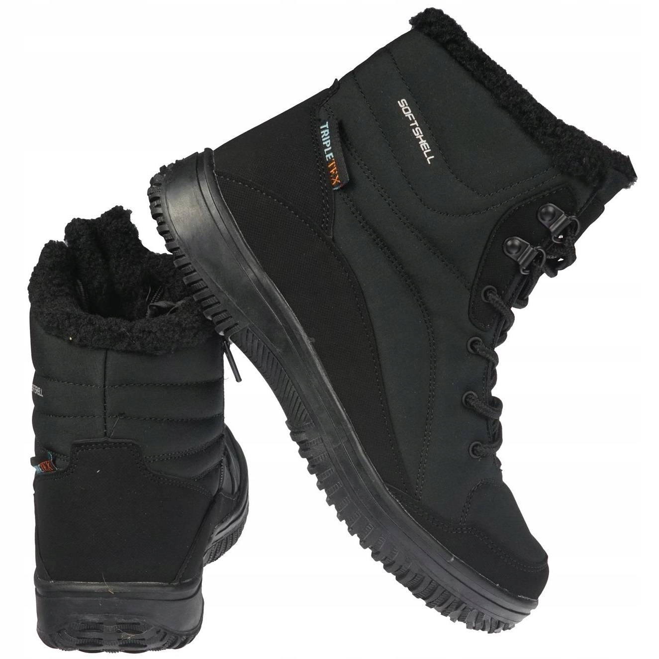 

Buty zimowe damskie American Club SN-30BL