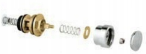 Grohe Prepínač prúdu vody pre vaňovú batériu, chróm