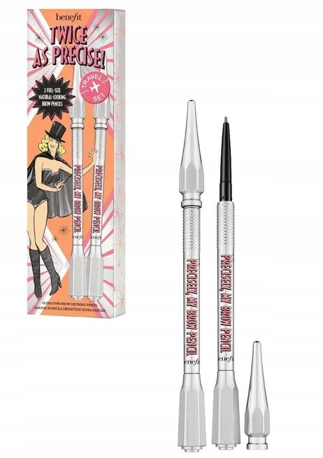 Dvakrát přesnější! Tužka na obočí Duo 3 Warm Light Brown 2x0,08 g