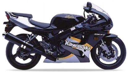 Samolepky Juula Pro Kawasaki Zx 7R 2000 Černé H8