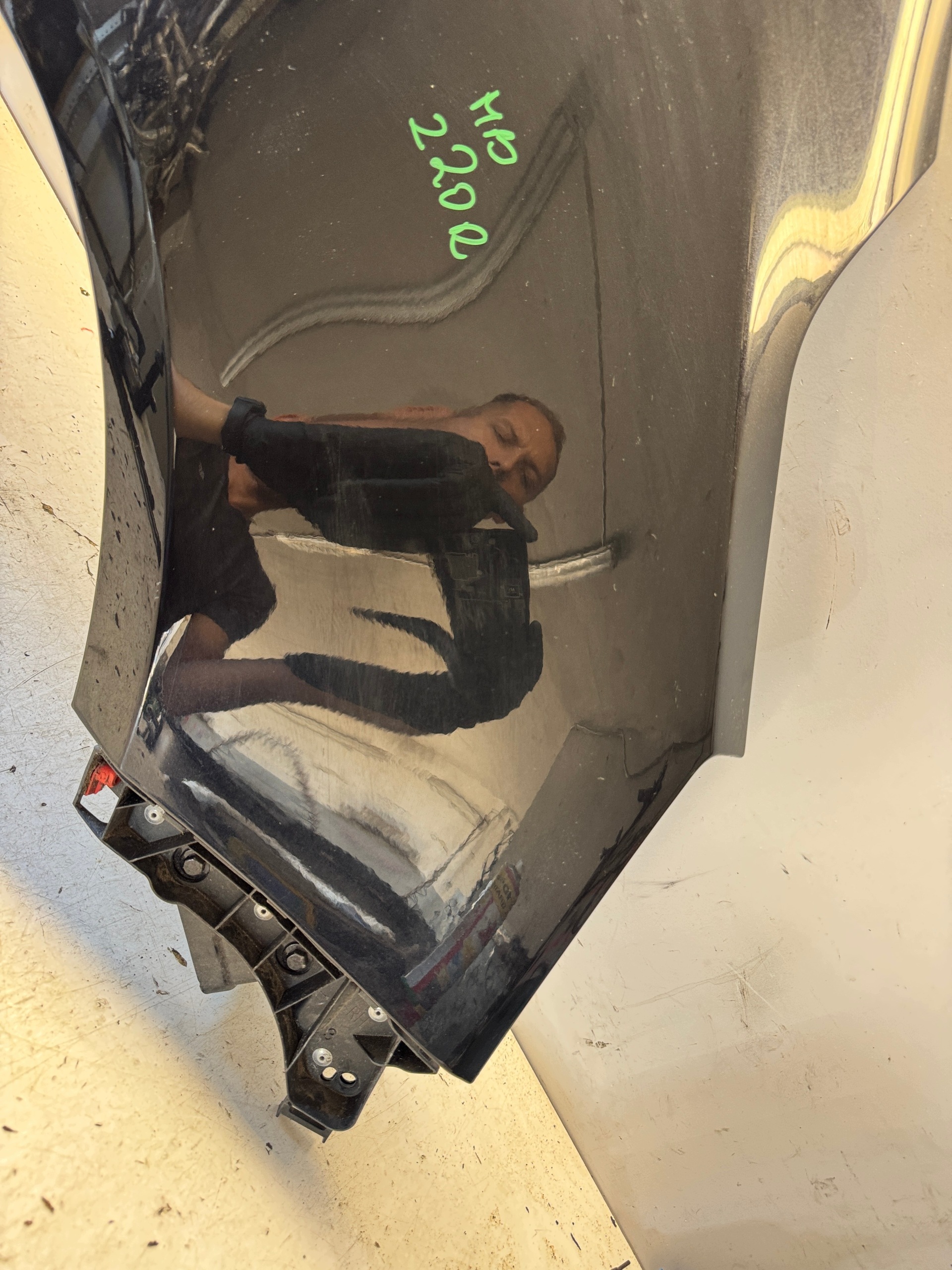 OPEL MERIVA B fender right front front Z20R black