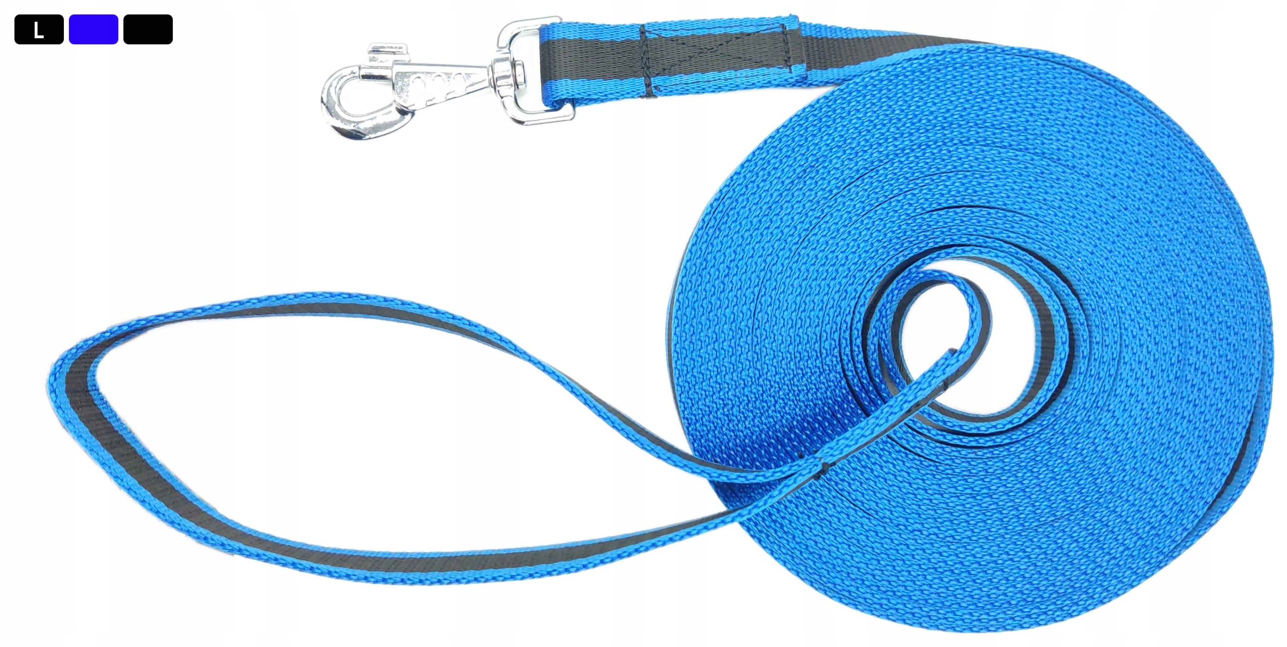 EXTRA MOCNA LONŻA DO PRACY Z KONIEM 15 M CZARNO-CZERWONY DEER PET 24H Marka Deer pet