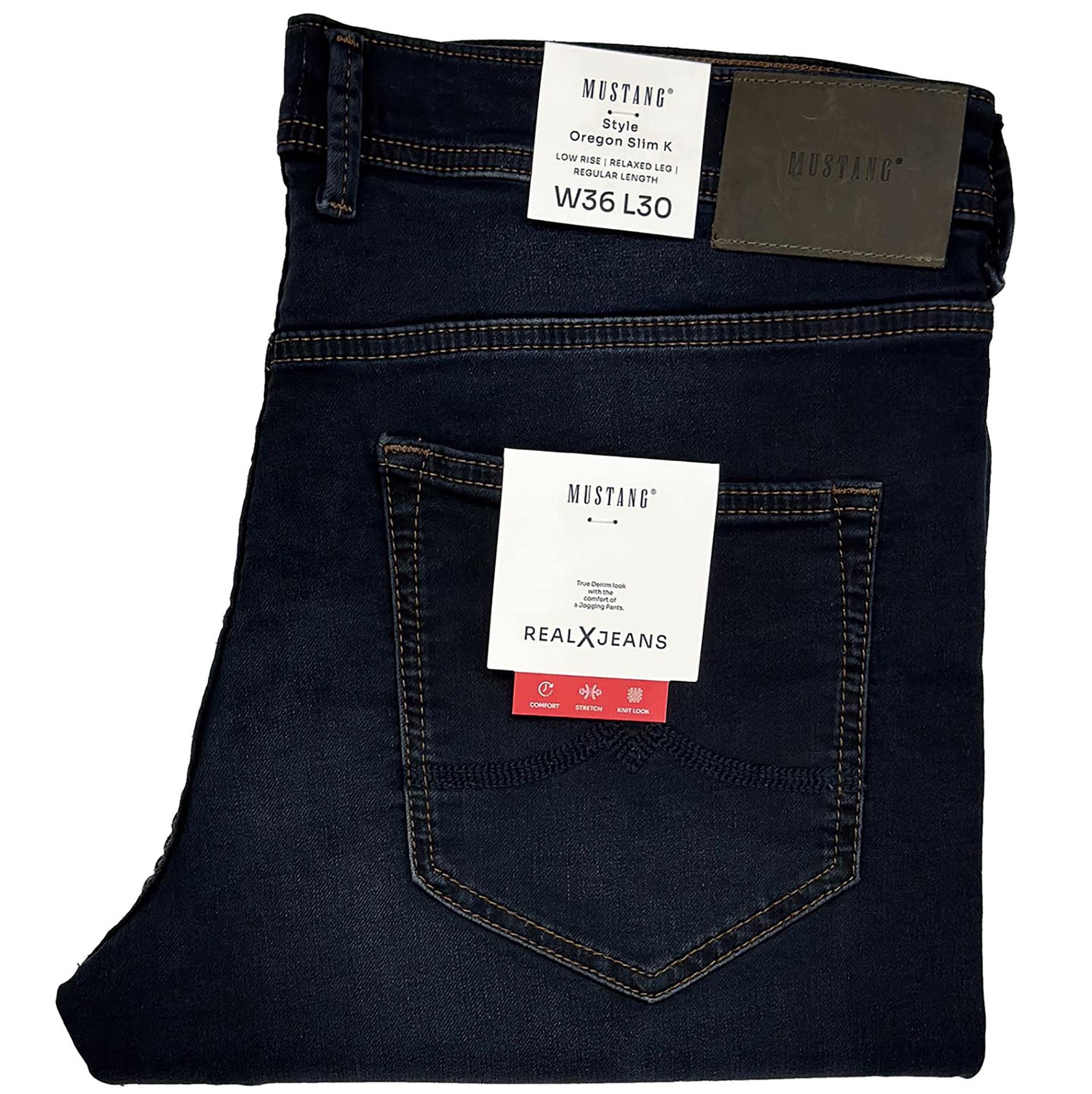Mustang Oregon Slim K Rockport 803 pánské džíny slim fit W36 L30