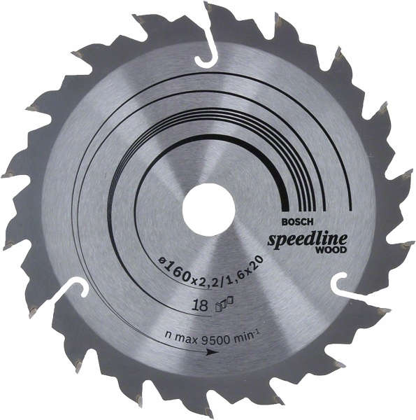 Okruhlá Pila H Speedline 160*2,4*20Z*18