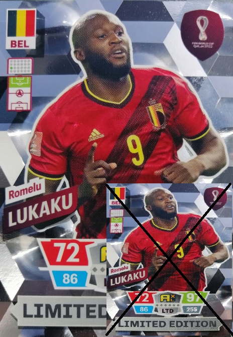 World Cup Qatar 2022 Limited Lukaku XXL