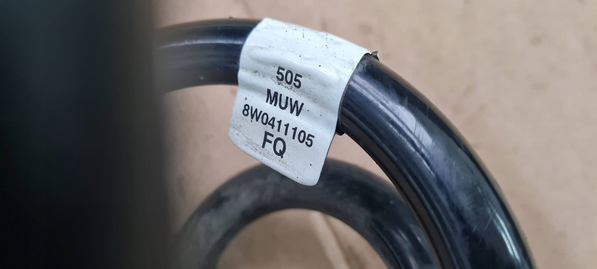 S5 8W spring front front 3.0 TFSI 8W0411105FQ S4 B9 8W