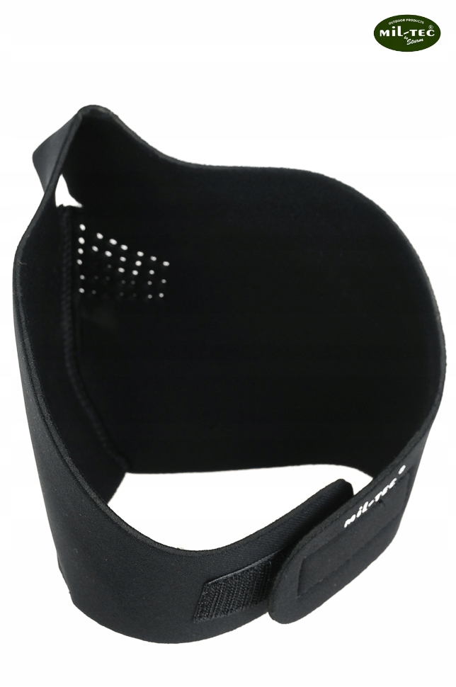 Neoprenowa MASKA na TWARZ Uniwersalna Czarna Model bd