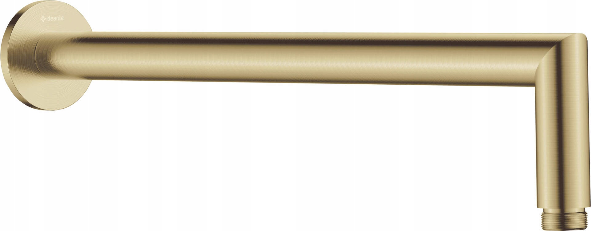 Nástenný sprchový výtok 400 mm oceľ 304, mosadz, montáž pod omietku