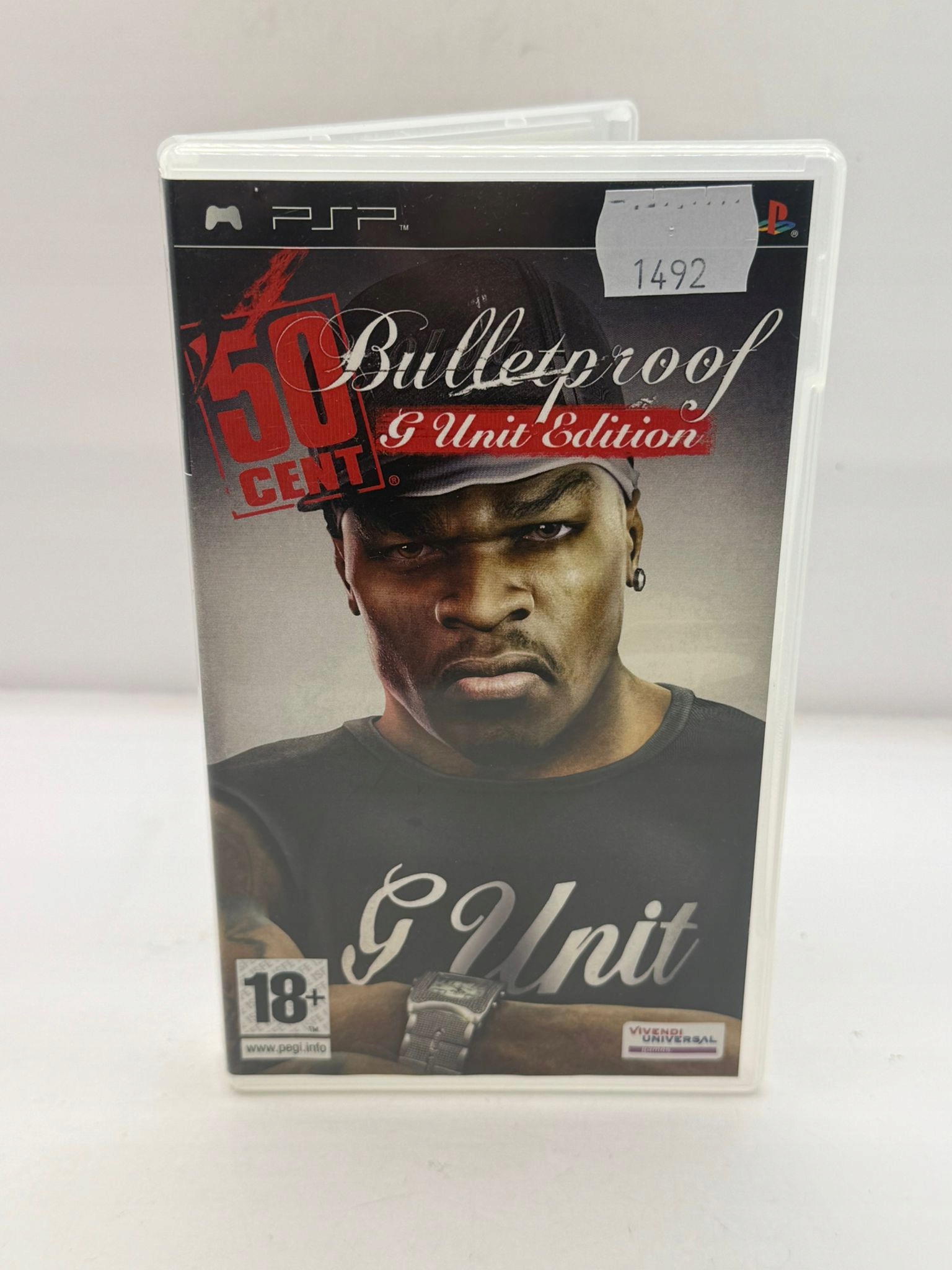 50 CENT BULLETPROOF G UNIT EDITION PSP SONY PSP WYDANIE PROMOCYJNE