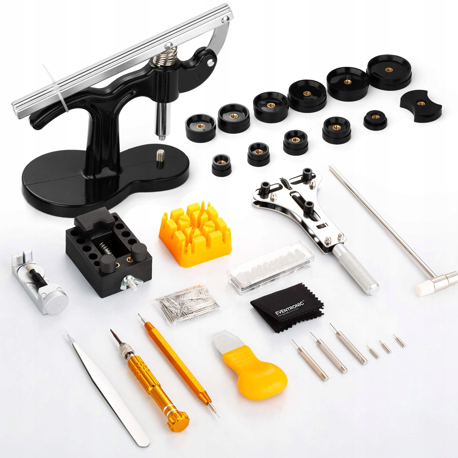 Profesionální sada nástrojů pro opravu hodinek 162 dílů pro údržbu