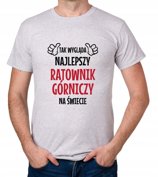 

koszulka Najlepszy Ratownik Górniczy prezent