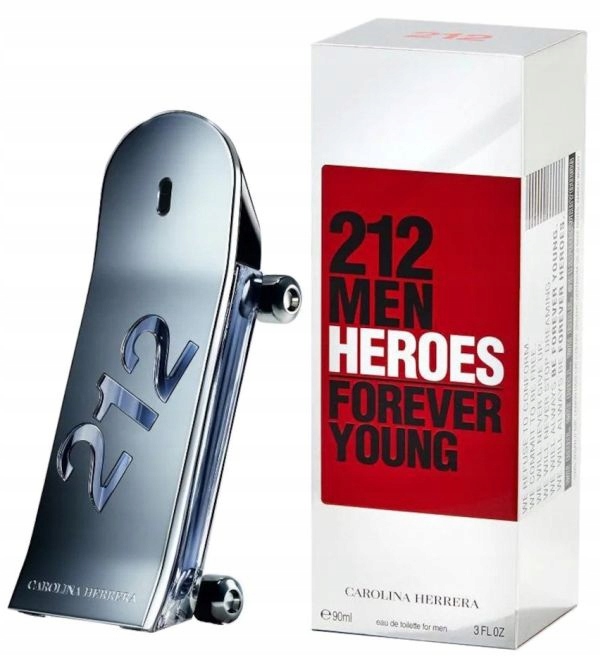 Carolina Herrera 212 Heroes Forever Young Edt 90ml