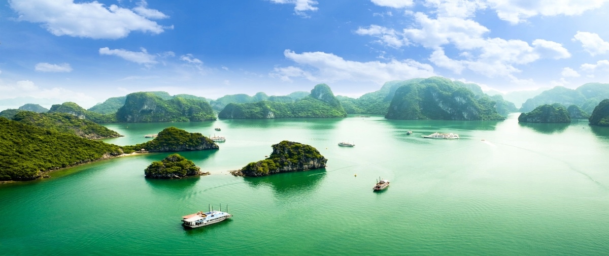 

Fototapeta Flizelinowa Zatoka w Wietnamie 250x104