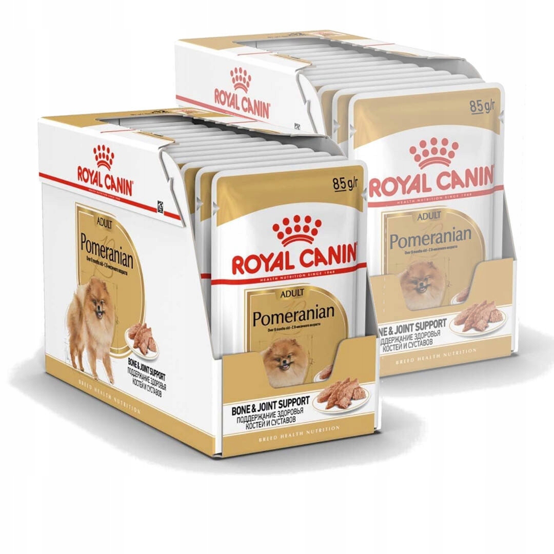Royal Canin Pomeranian Adult 24x85 g Krmivo Vlhká paštika pro psa