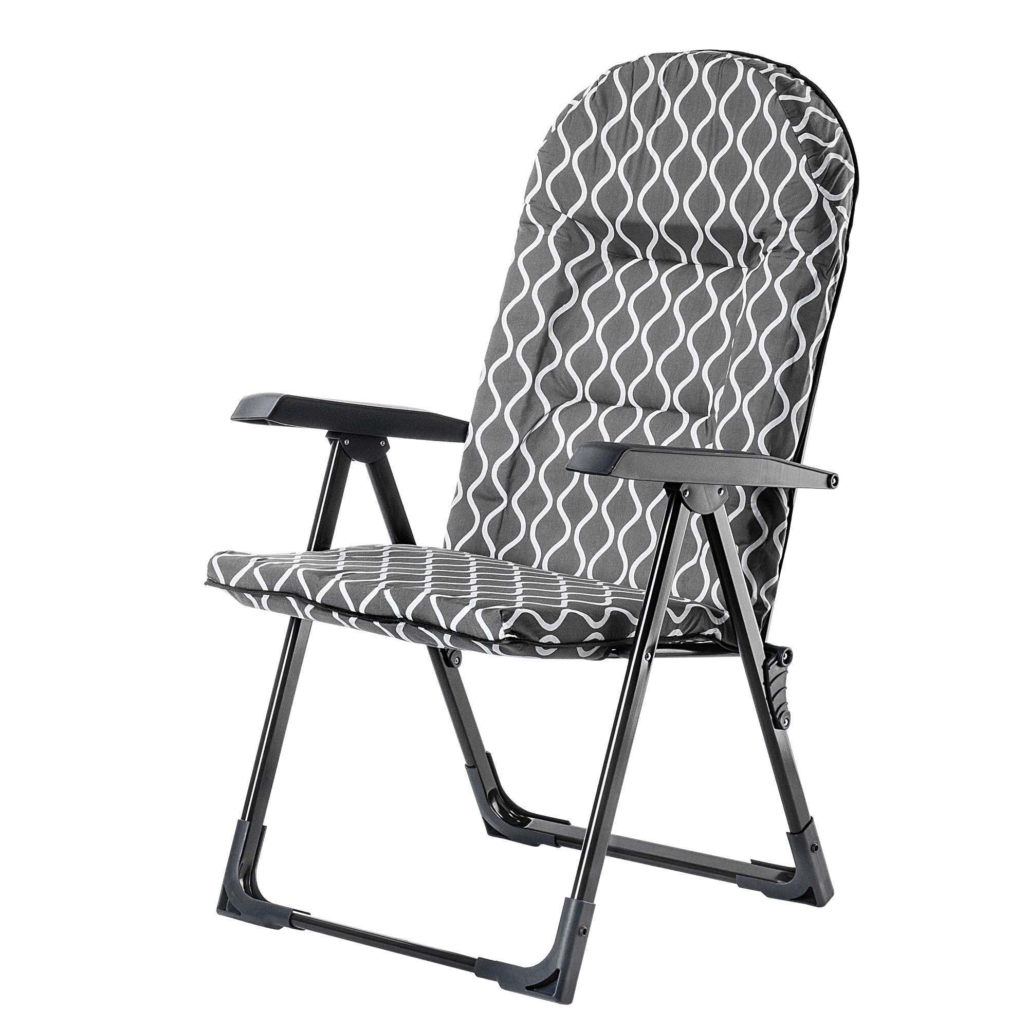 Ležadlo Záhradné Skladacie Plážové Turistické Sedadlo Nastaviteľné Pohodlná Terasa