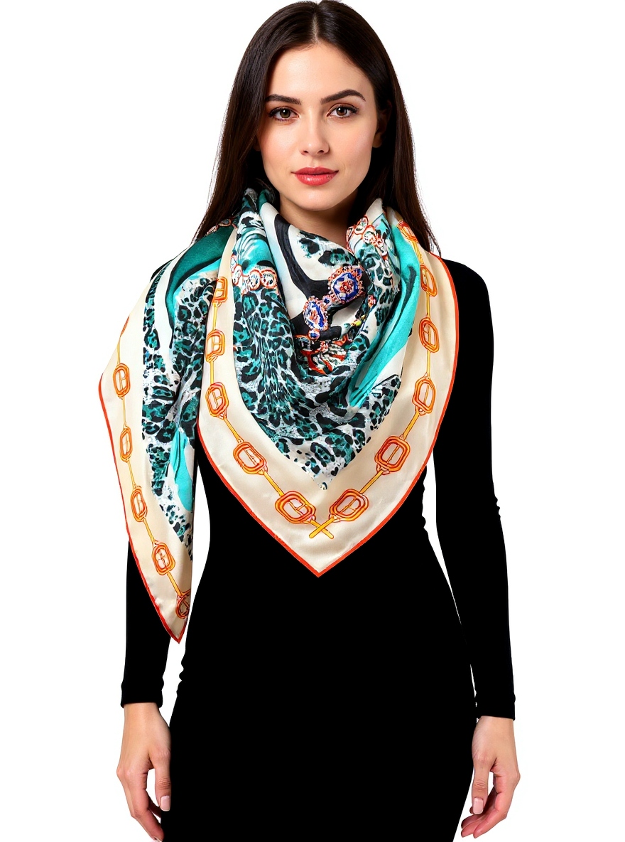 Hedvábný Šátek Hedvábí Přírodní Morušový 100% Prémiová Kvalita Hq