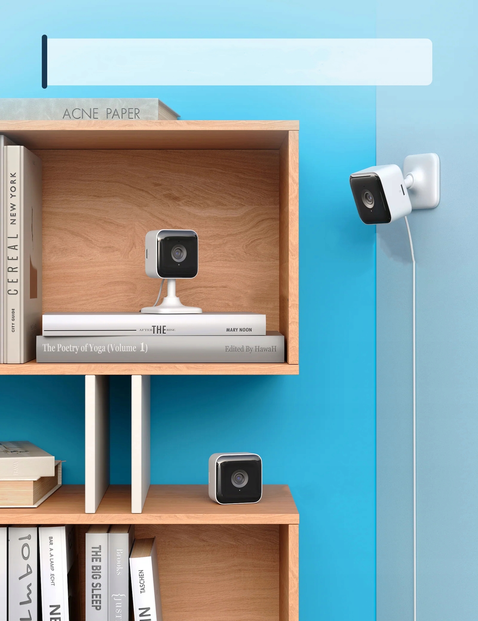 GNCC Kamera Wewnętrzna 1080P Nocna Wizja Alarm Ruchu Dźwięku Alexa — miniatura 9
