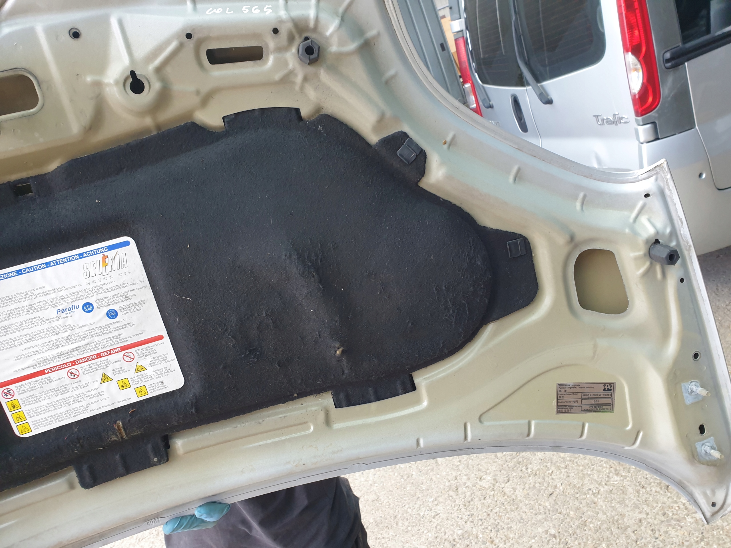 Capot FIAT PANDA III 3 2012- 5D KOD 565