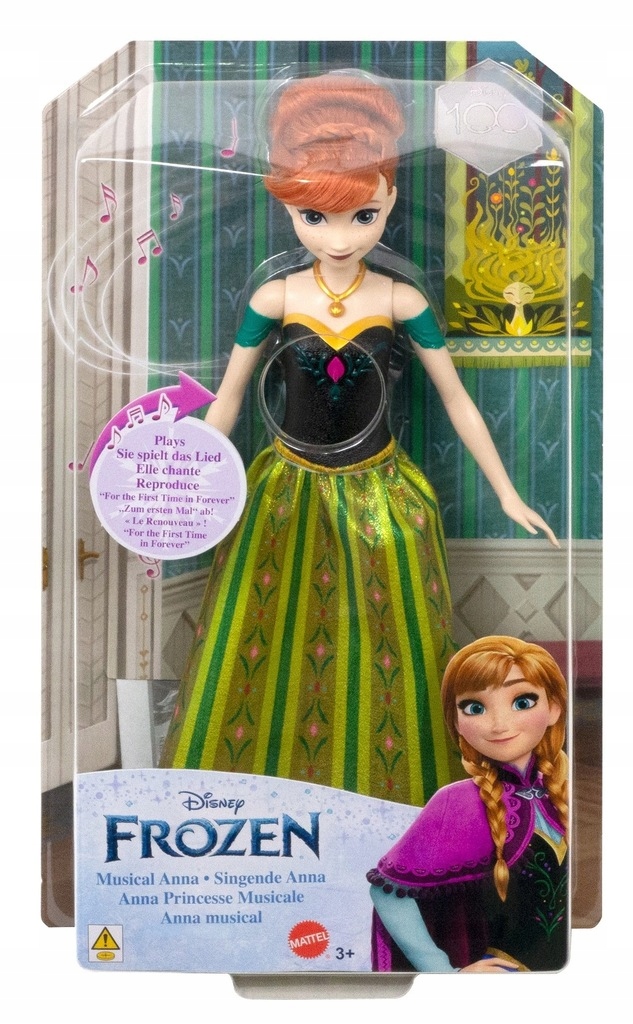 Lalka Kraina Lodu z dźwiękami - Anna HND67